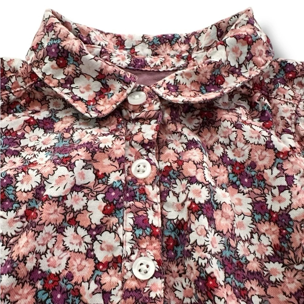 baby GAP | Floral Drop Waist Shirt Dress (18-24 mos)